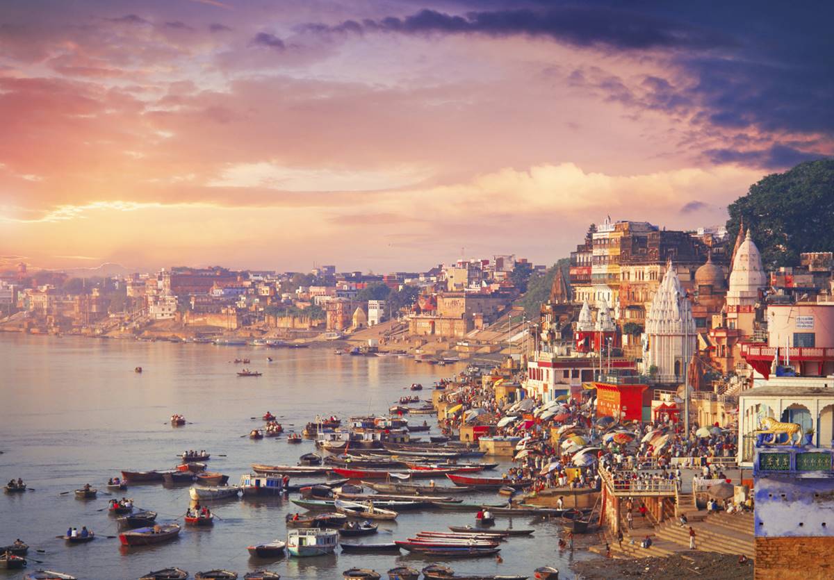 Varanasi – Also called Kashi or the City of Light